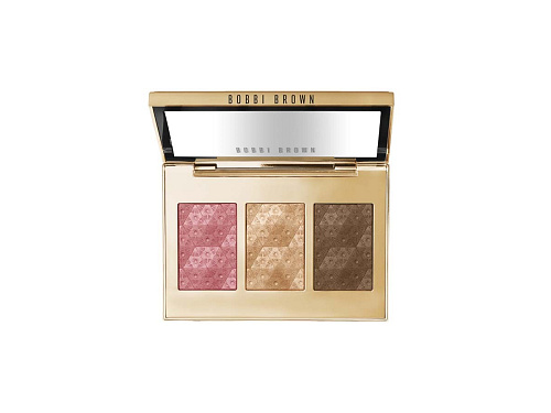 Bobbi Brown Luxe Cheek & Highlighting Palette Rose Glow Make-up Set 1 kus