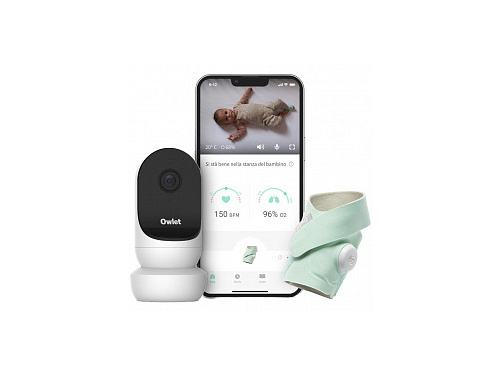 Owlet Smart Sock 3 & Cam 2 Bundle - Original Mint