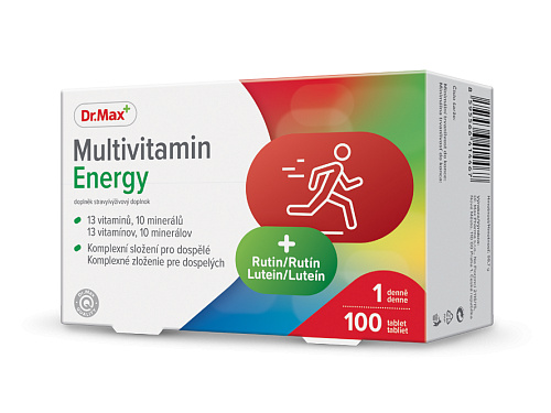 Dr. Max Multivitamin Energy, 100 tbl.