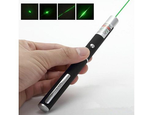 Extrémně svítivý laser sada + 4 nástavce