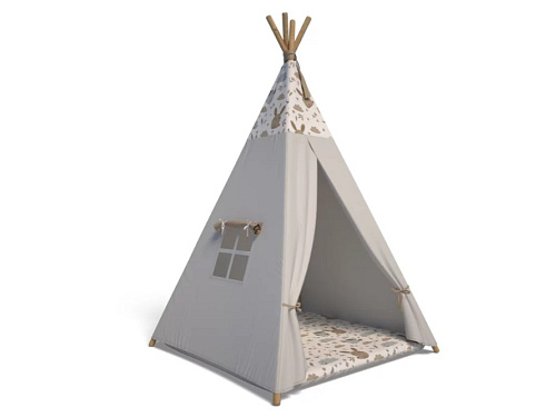 Dětský stan TEEPEE, 105x140x105, zajíc